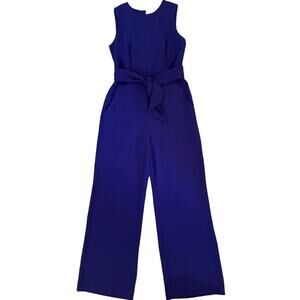 Vince Camuto royal blue jumpsuit size 2P